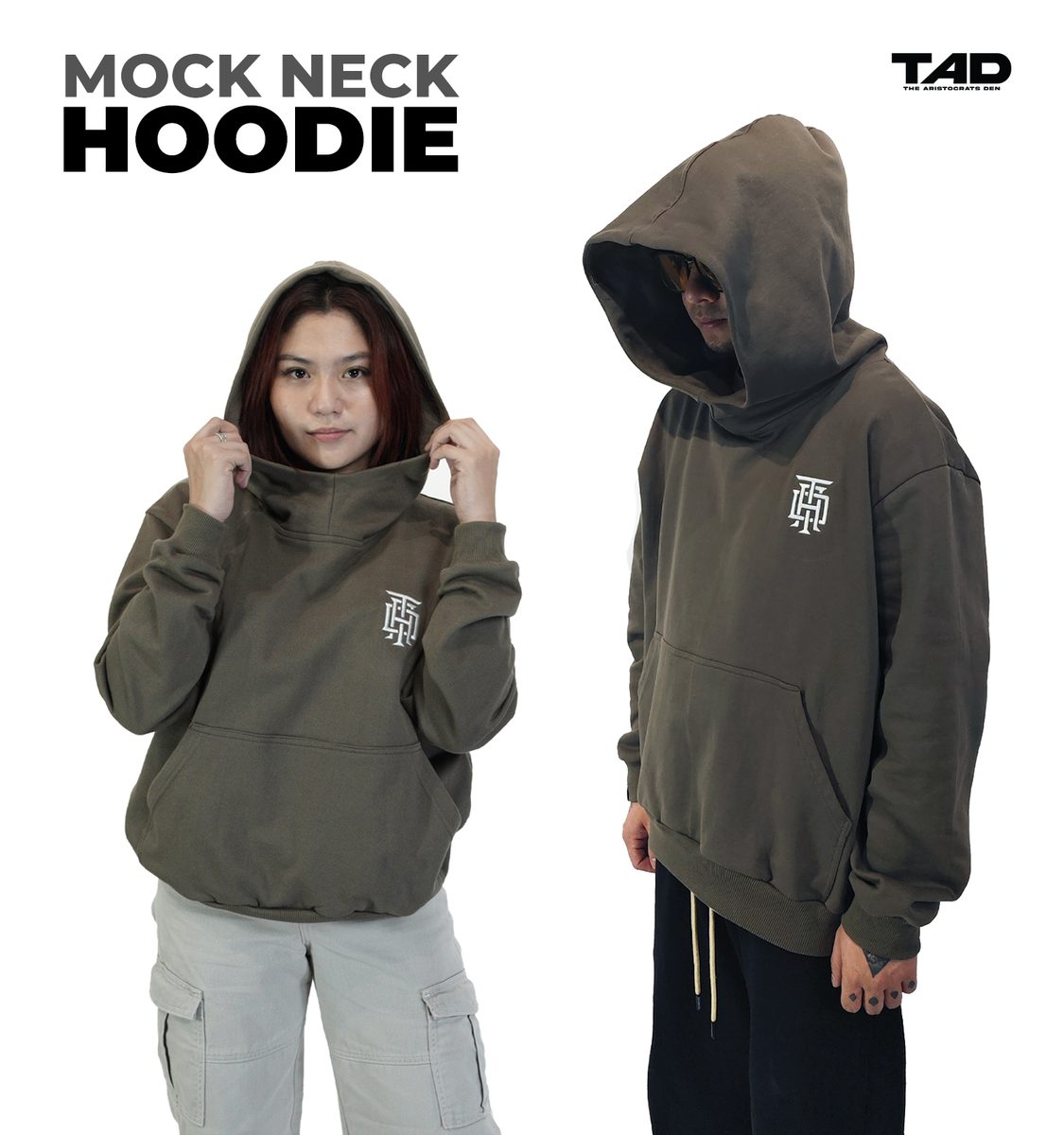 Social media post: mock neck, display post